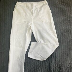 White trousers